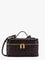 Bottega Veneta Bang Bang leather shoulder bag with Intrecciato pattern - Fondant-Gold
