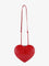 Alaia Le Coeur leather crossbody bag - Laque