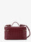 Bottega Veneta Bang Bang leather vanity case with Intrecciato motif - Barolo-Gold