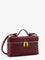 Bottega Veneta Bang Bang leather vanity case with Intrecciato motif - Barolo-Gold
