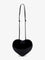 Alaia Le Coeur patent leather crossbody bag - Noir