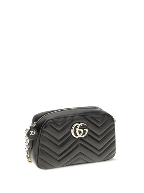 Gucci GG Marmont Shoulder Bag - Black