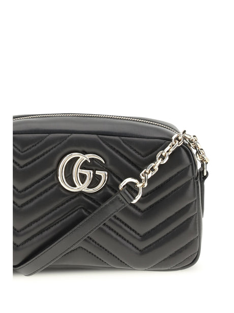 Gucci GG Marmont Shoulder Bag - Black