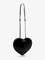 Alaia Le Coeur patent leather crossbody bag - Noir