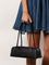 Alaia Le Teckel Medium leather shoulder bag - Noir