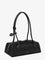 Alaia Le Teckel Medium leather shoulder bag - Noir