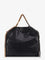Stella Mccartney Falabella shaggy deer shoulder bag - Black