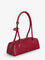 Alaia Le Teckel leather shoulder bag - Rouge Carmin