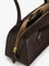 Alaia Le Teckel Medium leather shoulder bag - Brun Fume