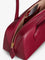 Alaia Le Teckel leather shoulder bag - Rouge Carmin