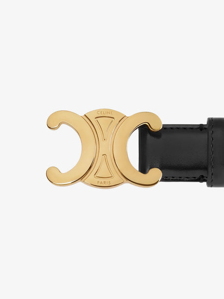 Celine Leather belt - Black