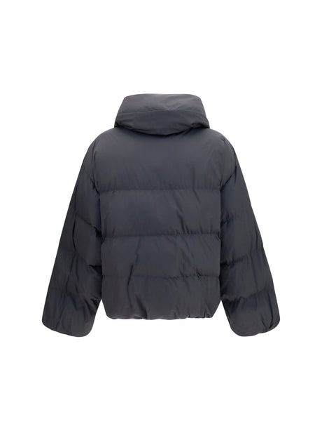 Balmain Padded high-neck Jacket - Noir