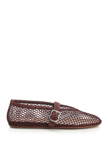 AlaïA Flat Ballerinas - Brown