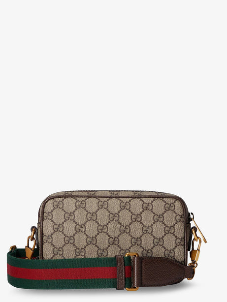 Gucci Ophidia GG fabric crossbody bag - Acero