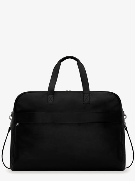 Saint Laurent Camp leather travel bag - Nero