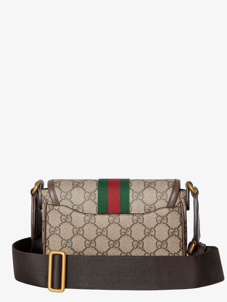 Gucci Mini Ophidia GG fabric crossbody bag - Acero