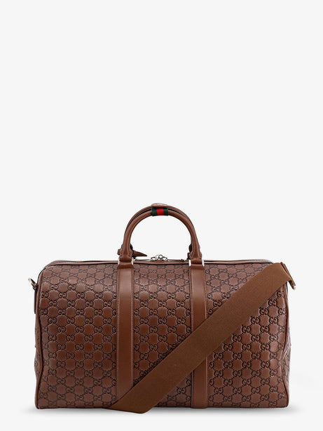 Gucci GG Emblem duffle bag - Black Sund