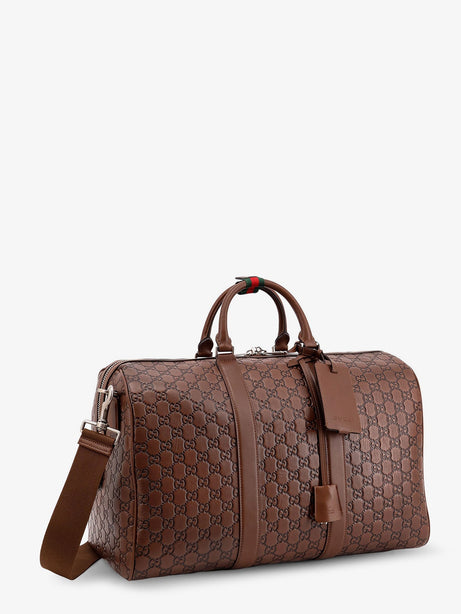 Gucci GG Emblem duffle bag - Black Sund