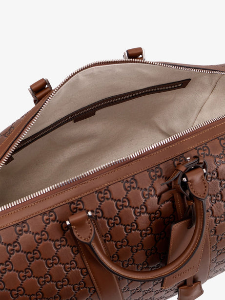 Gucci GG Emblem duffle bag - Black Sund