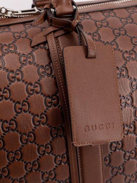 Gucci GG Emblem duffle bag - Black Sund