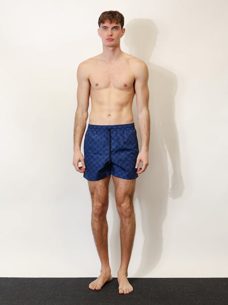 Gucci GG nylon swim trunks - Navy Mc