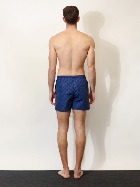 Gucci GG nylon swim trunks - Navy Mc