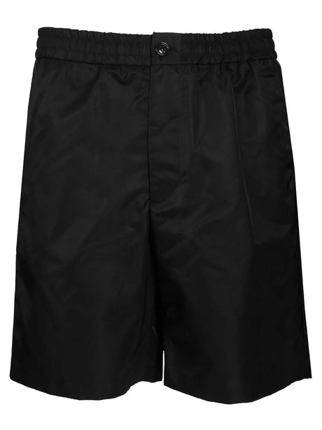 Ami Shorts With Elasticated Waist - Black