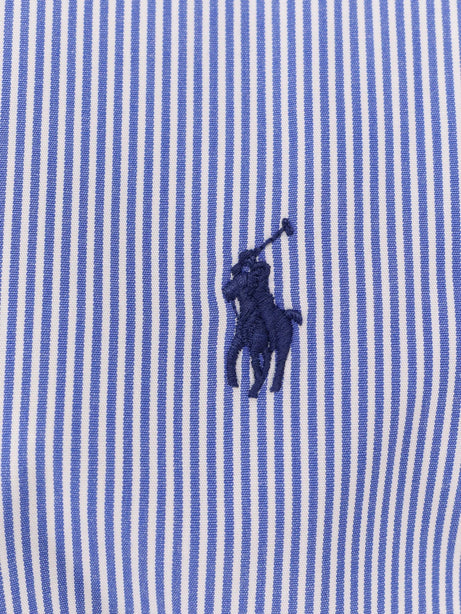 Polo Ralph Lauren Striped stretch cotton shirt - Blue White Hairline Strip