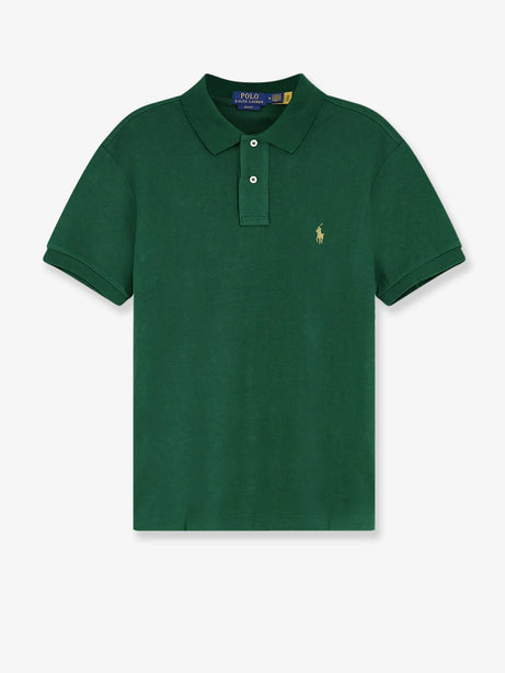 Polo Ralph Lauren Cotton polo with front logo embroidery - New Forest