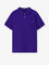 Polo Ralph Lauren Cotton polo shirt with frontal embroidered logo - Chalet Purple