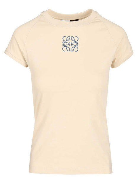 Loewe Paula'S Ibiza Slim Fit Cotton T-Shirt - Beige