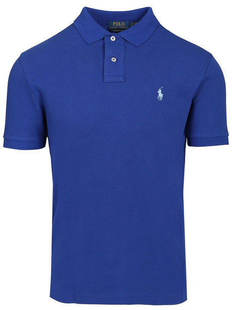 Polo Ralph Lauren Cotton Mesh Polo - Blue