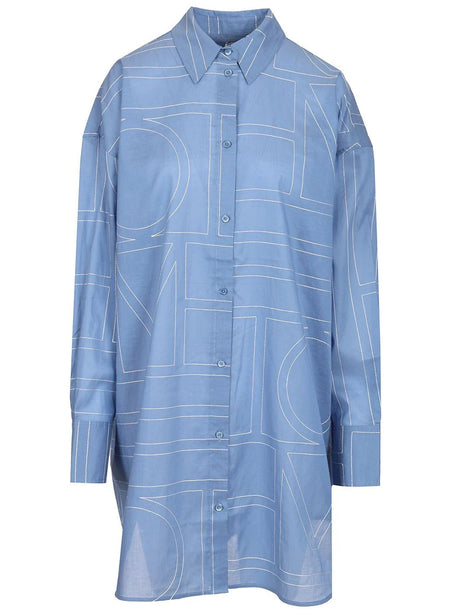 Toteme Long Shirt - Blue