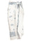 Ferragamo Arabesque Print Silk Sarong - Sky Blue