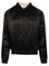 Diesel Reversible Satin Bomber Jacket - Black