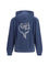 Kenzo Kenzo tulip zip hoodie - Blue Black