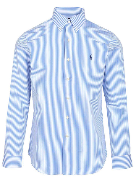 Polo Ralph Lauren Striped Shirt - Sky Blue