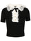 Self-Portrait Knit Top - Black