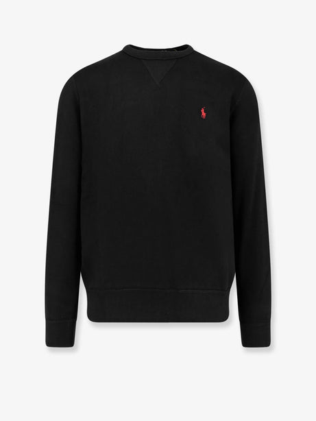 Polo Ralph Lauren Cotton blend sweater with logo - Poloblack