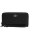 Coach Long Zip Around Wallet - Black CR623