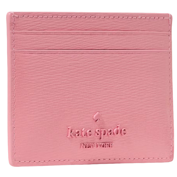 Kate Spade Floral Small Slim Card Holder - Grapefruit Soda KN759