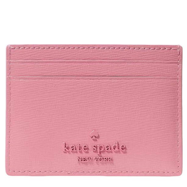 Kate Spade Floral Small Slim Card Holder - Grapefruit Soda KN759