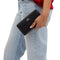 Coach Long Zip Around Wallet - Black CR623