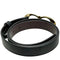 Coach Signature Buckle Belt, 25 Mm in Black/ Gold C1725 (M)