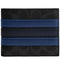 Coach Id Billfold Wallet In Signature Canvas With Varsity Stripe - Black CDD07