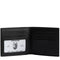 Coach Id Billfold Wallet In Signature Canvas With Varsity Stripe - Black CDD07