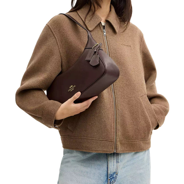 Coach Ella Small Shoulder Bag - Espresso CDV35