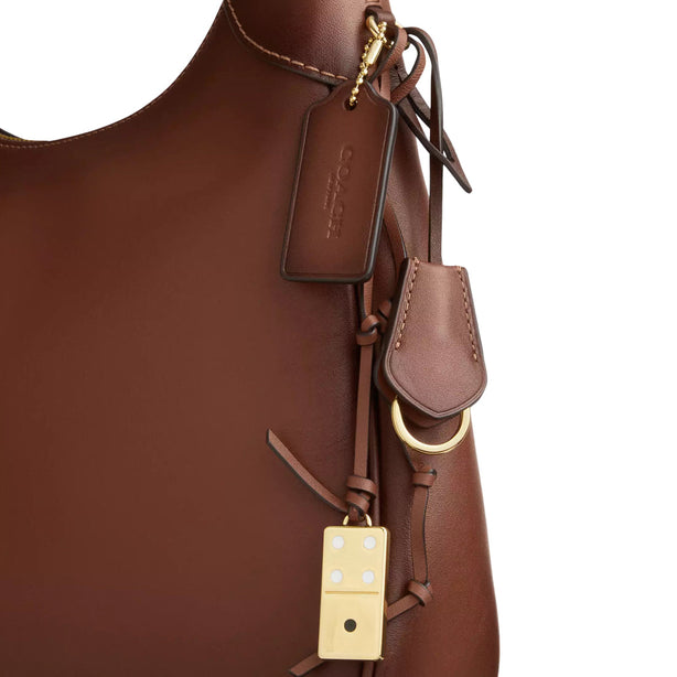 Coach Ella Shoulder Bag - Redwood CDY36