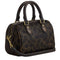 Coach Mini Rowan Crossbody Bag In Loved Signature Canvas With Charms - Brown CDY29