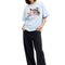 Coach Floppy Signature Relaxed T-Shirt - Blue Signature CCO77
